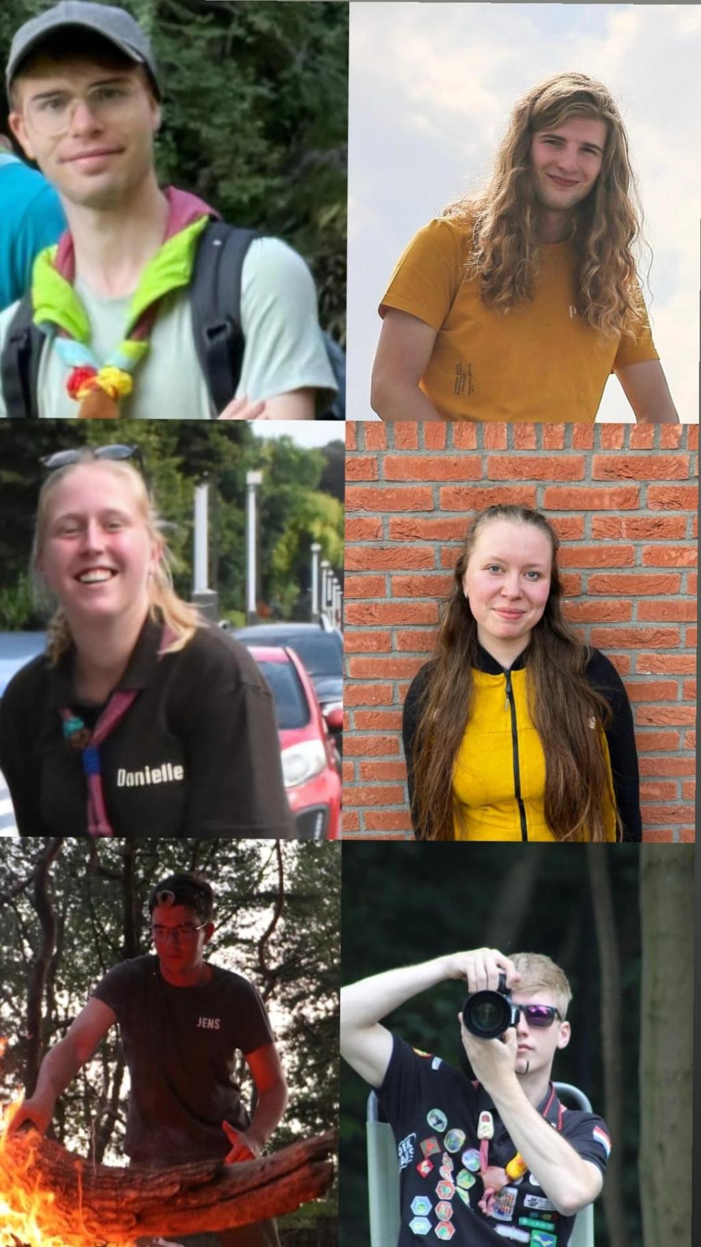 Groepsfoto subkamp geel